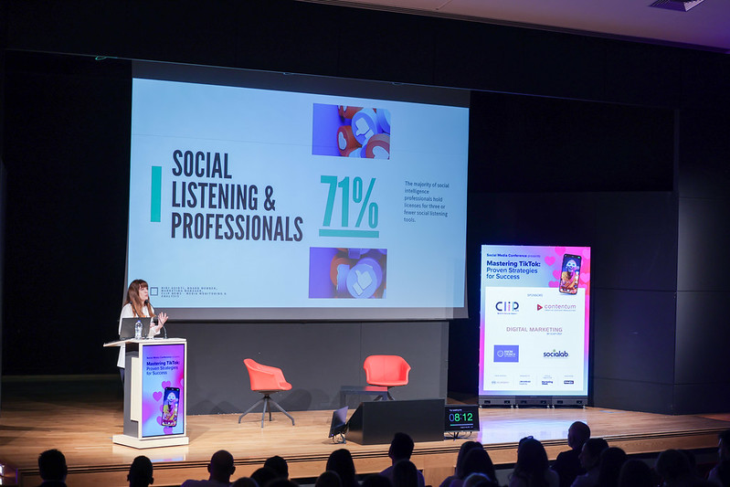 Clip News Marketing Manager at the Social Media Conference 2024