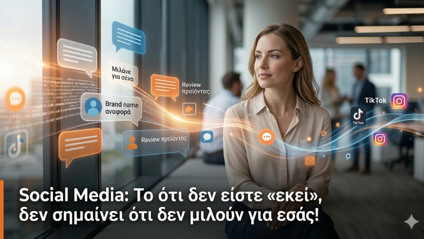 Social Media: Το ότι δεν είστε «εκεί», δεν σημαίνει ότι δεν μιλούν για εσάς!