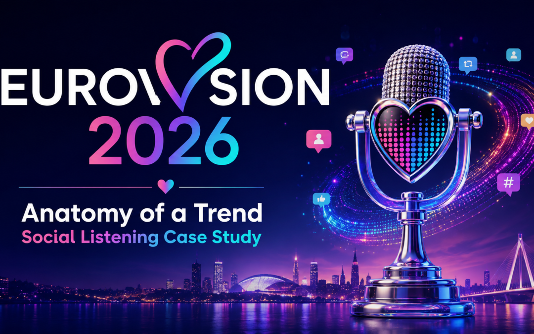 Eurovision 2026: Anatomy of a Trend Through Social Listening